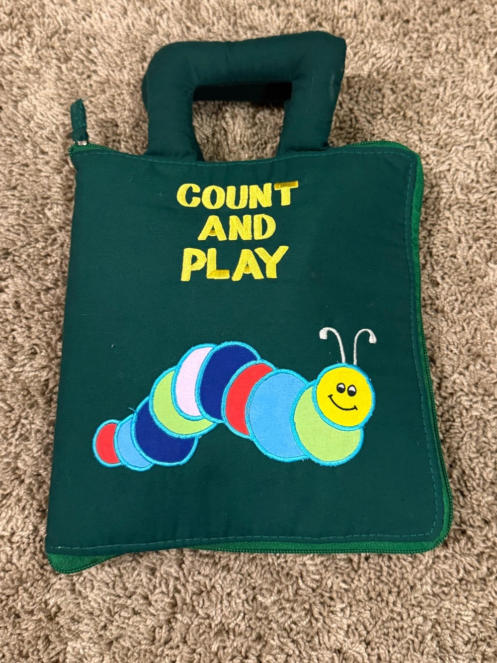 Soft Skills Count & Play Quiet Activity Book – Toddler Preschool Learning Toy